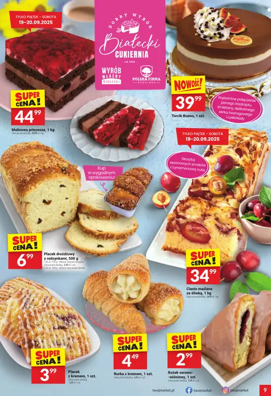 Twój Market - gazetka promocyjna Gazetka od środy 17.09 do wtorku 23.09 - strona 9