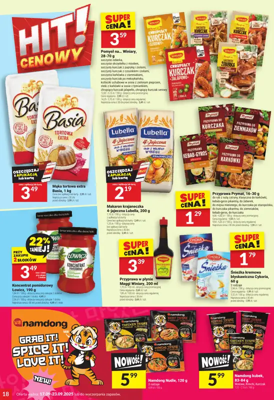 Twój Market - gazetka promocyjna Gazetka od środy 17.09 do wtorku 23.09 - strona 18