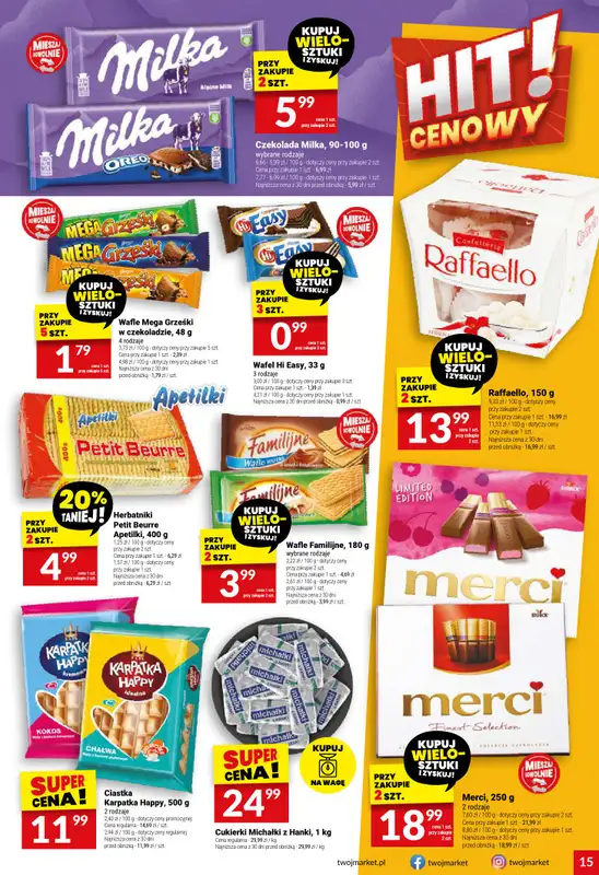 Twój Market - gazetka promocyjna Gazetka od środy 17.09 do wtorku 23.09 - strona 15