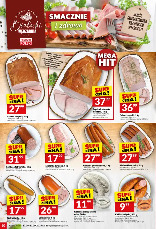 Twój Market - gazetka promocyjna Gazetka od środy 17.09 do wtorku 23.09 - strona 10