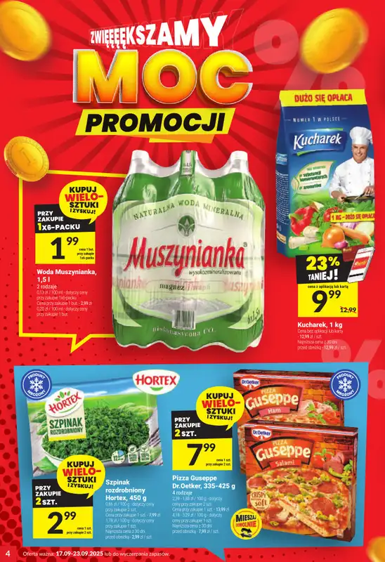 Twój Market - gazetka promocyjna Gazetka od środy 17.09 do wtorku 23.09 - strona 4