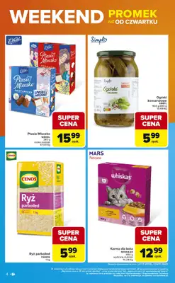 Carrefour Market - gazetka promocyjna Gazetka Weekend promek już od czwartku od czwartku 18.09 do soboty 20.09 - strona 4