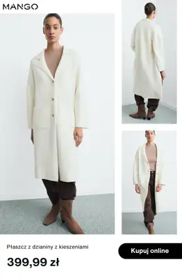 Mango - gazetka promocyjna Stylowe płaszcze damskie na jesień od wtorku 16.09  - strona 6