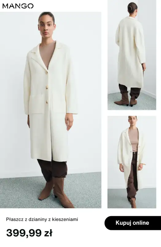 Mango - gazetka promocyjna Stylowe płaszcze damskie na jesień od wtorku 16.09  - strona 6