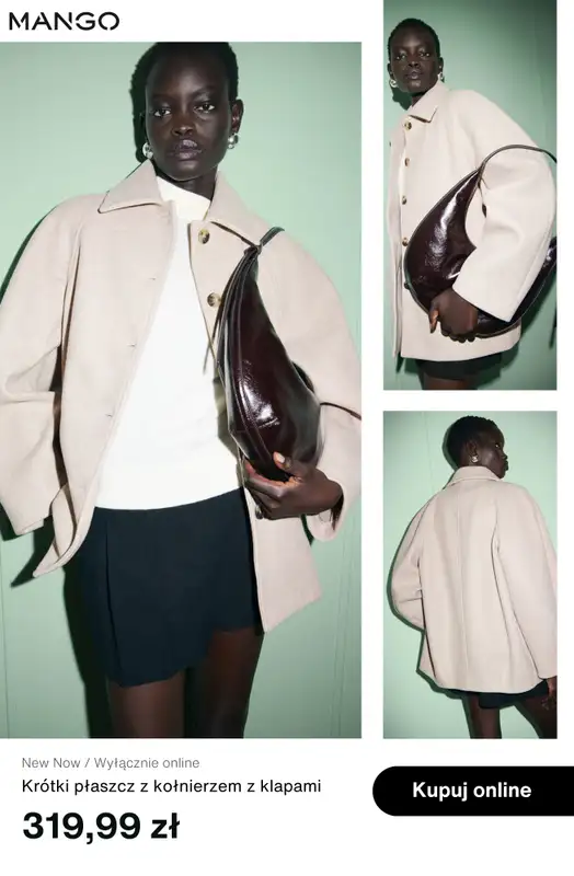 Mango - gazetka promocyjna Stylowe płaszcze damskie na jesień od wtorku 16.09  - strona 3