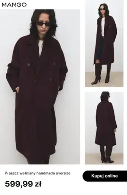 Mango - gazetka promocyjna Stylowe płaszcze damskie na jesień od wtorku 16.09  - strona 9