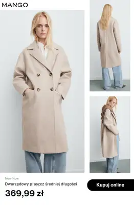 Mango - gazetka promocyjna Stylowe płaszcze damskie na jesień od wtorku 16.09  - strona 2