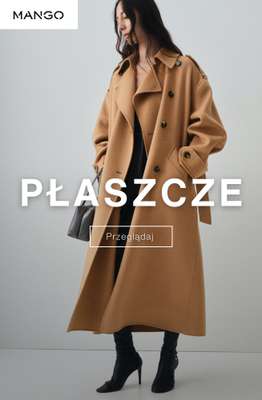 Mango - gazetka promocyjna Stylowe płaszcze damskie na jesień od wtorku 16.09 
