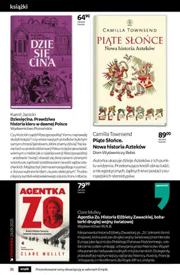 Empik - gazetka promocyjna Tom kultury: książki od środy 10.09 do wtorku 23.09 - strona 36 Empik - gazetka promocyjna Tom kultury: książki od środy 10.09 do wtorku 23.09 - strona 36