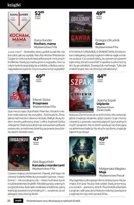 Empik - gazetka promocyjna Tom kultury: książki od środy 10.09 do wtorku 23.09 - strona 20 Empik - gazetka promocyjna Tom kultury: książki od środy 10.09 do wtorku 23.09 - strona 20