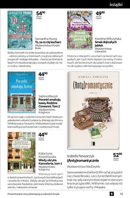 Empik - gazetka promocyjna Tom kultury: książki od środy 10.09 do wtorku 23.09 - strona 15 Empik - gazetka promocyjna Tom kultury: książki od środy 10.09 do wtorku 23.09 - strona 15