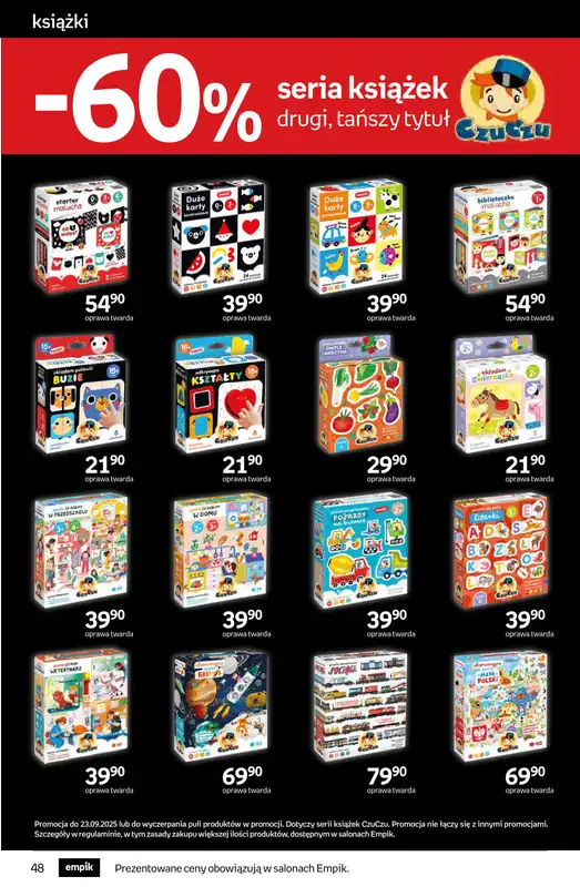 Empik - gazetka promocyjna Tom kultury: książki od środy 10.09 do wtorku 23.09 - strona 48
