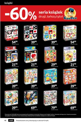 Empik - gazetka promocyjna Tom kultury: książki od środy 10.09 do wtorku 23.09 - strona 48 Empik - gazetka promocyjna Tom kultury: książki od środy 10.09 do wtorku 23.09 - strona 48