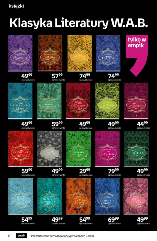 Empik - gazetka promocyjna Tom kultury: książki od środy 10.09 do wtorku 23.09 - strona 6