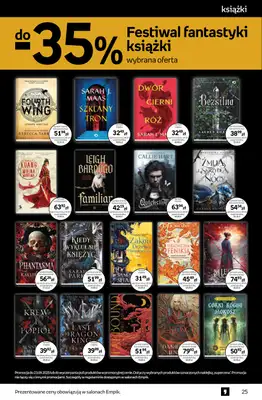 Empik - gazetka promocyjna Tom kultury: książki od środy 10.09 do wtorku 23.09 - strona 25 Empik - gazetka promocyjna Tom kultury: książki od środy 10.09 do wtorku 23.09 - strona 25