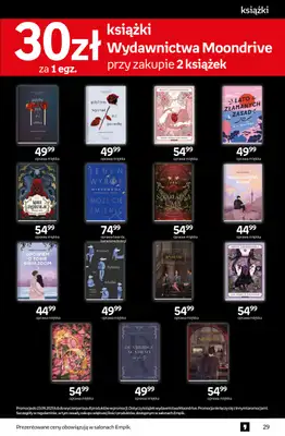 Empik - gazetka promocyjna Tom kultury: książki od środy 10.09 do wtorku 23.09 - strona 29 Empik - gazetka promocyjna Tom kultury: książki od środy 10.09 do wtorku 23.09 - strona 29