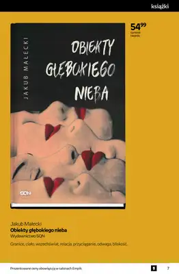 Empik - gazetka promocyjna Tom kultury: książki od środy 10.09 do wtorku 23.09 - strona 7 Empik - gazetka promocyjna Tom kultury: książki od środy 10.09 do wtorku 23.09 - strona 7