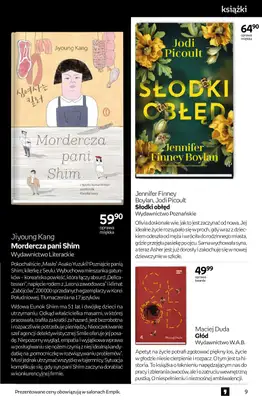 Empik - gazetka promocyjna Tom kultury: książki od środy 10.09 do wtorku 23.09 - strona 9 Empik - gazetka promocyjna Tom kultury: książki od środy 10.09 do wtorku 23.09 - strona 9