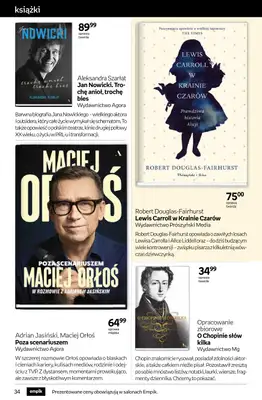 Empik - gazetka promocyjna Tom kultury: książki od środy 10.09 do wtorku 23.09 - strona 34 Empik - gazetka promocyjna Tom kultury: książki od środy 10.09 do wtorku 23.09 - strona 34