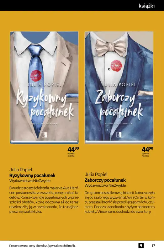 Empik - gazetka promocyjna Tom kultury: książki od środy 10.09 do wtorku 23.09 - strona 17