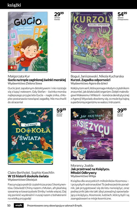 Empik - gazetka promocyjna Tom kultury: książki od środy 10.09 do wtorku 23.09 - strona 50