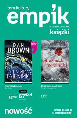 Empik - gazetka promocyjna Tom kultury: książki od środy 10.09 do wtorku 23.09