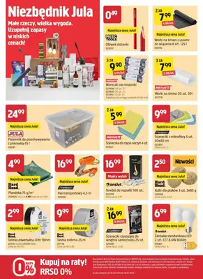 Jula - gazetka promocyjna Gazetka od czwartku 18.09 do środy 01.10 - strona 7 Jula - gazetka promocyjna Gazetka od czwartku 18.09 do środy 01.10 - strona 7