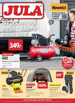 Jula - gazetka promocyjna Gazetka od czwartku 18.09 do środy 01.10