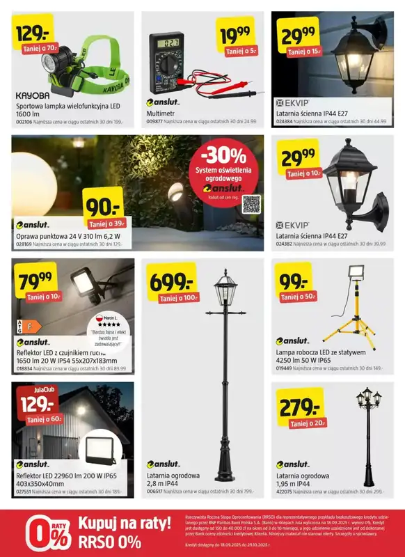 Jula - gazetka promocyjna Gazetka od czwartku 18.09 do środy 01.10 - strona 6