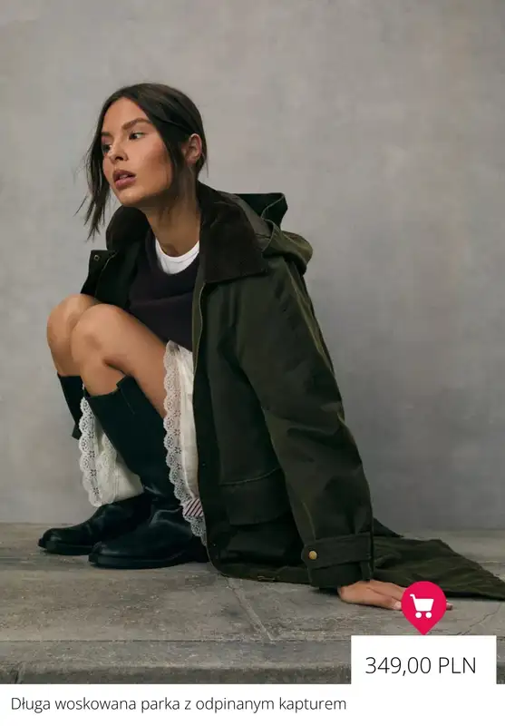 Stradivarius - gazetka promocyjna Kurtki i płaszcze dla niej od wtorku 16.09 do wtorku 23.09 - strona 8