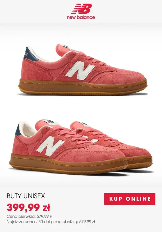 New Balance - gazetka promocyjna SALE: klasyczne sneakersy od wtorku 16.09  - strona 11