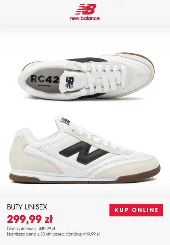 New Balance - gazetka promocyjna SALE: klasyczne sneakersy od wtorku 16.09  - strona 5