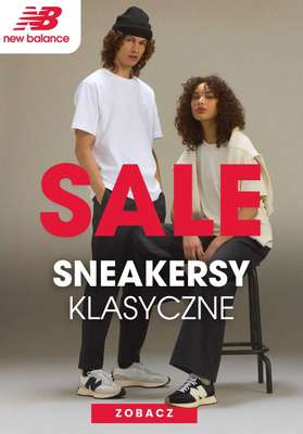 New Balance - gazetka promocyjna SALE: klasyczne sneakersy od wtorku 16.09 