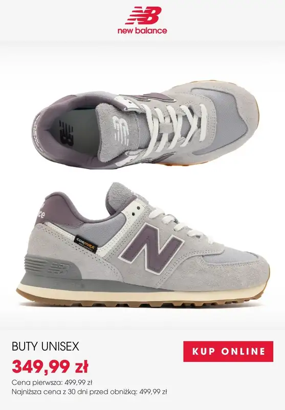 New Balance - gazetka promocyjna SALE: klasyczne sneakersy od wtorku 16.09  - strona 4