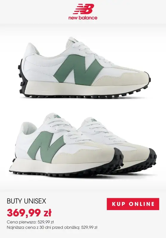 New Balance - gazetka promocyjna SALE: klasyczne sneakersy od wtorku 16.09  - strona 7