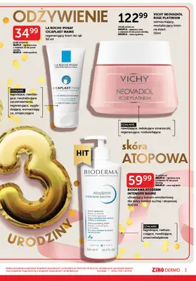 Ziko Dermo - gazetka promocyjna Gazetka od środy 17.09 do środy 01.10 - strona 3