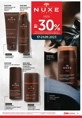 Ziko Dermo - gazetka promocyjna Gazetka od środy 17.09 do środy 01.10 - strona 19