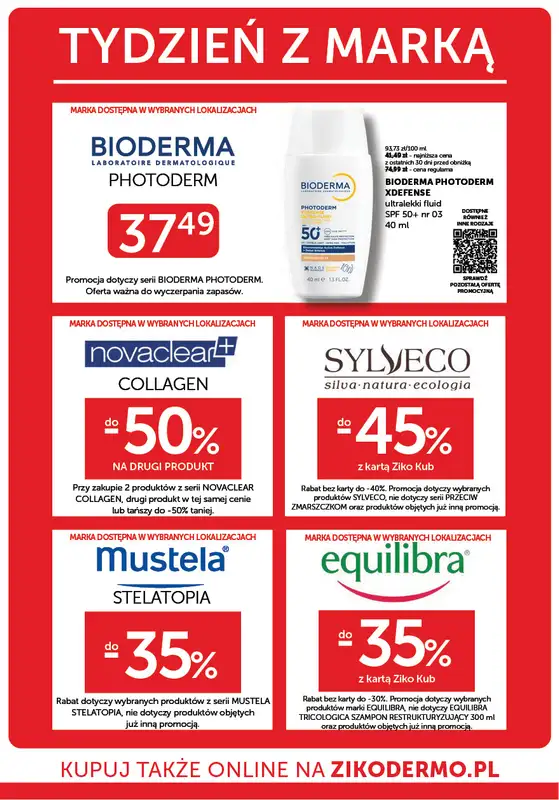 Ziko Dermo - gazetka promocyjna Gazetka od środy 17.09 do środy 01.10 - strona 16