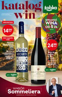 Żabka - gazetka promocyjna Katalog win od środy 17.09 do wtorku 30.09