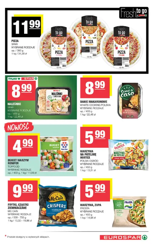 SPAR - gazetka promocyjna Gazetka Eurospar od środy 24.09 do niedzieli 05.10 - strona 9