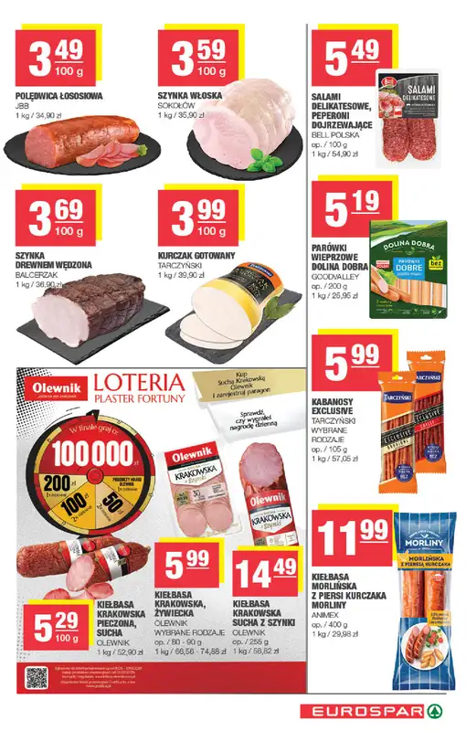 SPAR - gazetka promocyjna Gazetka Eurospar od środy 24.09 do niedzieli 05.10 - strona 7