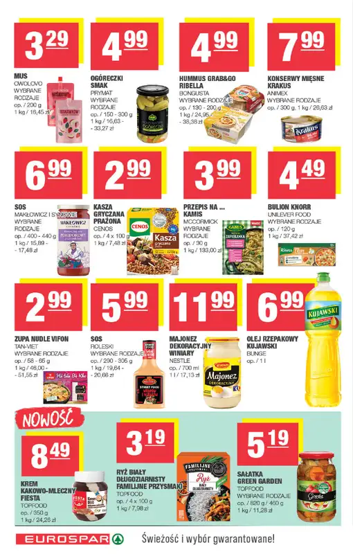 SPAR - gazetka promocyjna Gazetka Eurospar od środy 24.09 do niedzieli 05.10 - strona 10