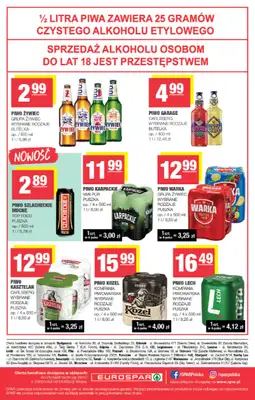 SPAR - gazetka promocyjna Gazetka Eurospar od środy 24.09 do niedzieli 05.10 - strona 16