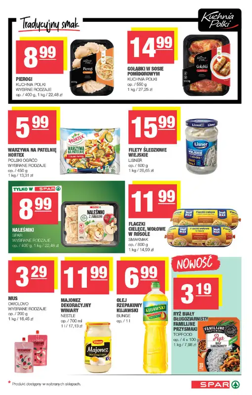 SPAR - gazetka promocyjna Gazetka Spar od środy 24.09 do niedzieli 05.10 - strona 5