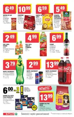 SPAR - gazetka promocyjna Gazetka Spar od środy 24.09 do niedzieli 05.10 - strona 6