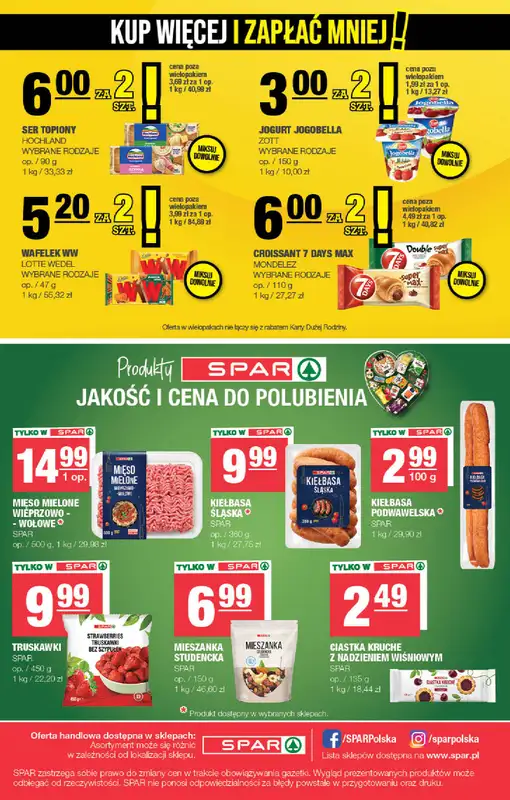 SPAR - gazetka promocyjna Gazetka Spar od środy 24.09 do niedzieli 05.10 - strona 8
