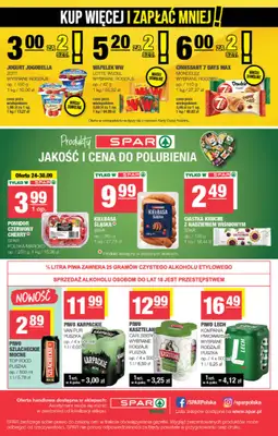 SPAR - gazetka promocyjna Gazetka Spar Mini od środy 24.09 do niedzieli 05.10 - strona 4