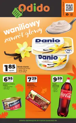Odido - gazetka promocyjna Gazetka od środy 17.09 do wtorku 30.09