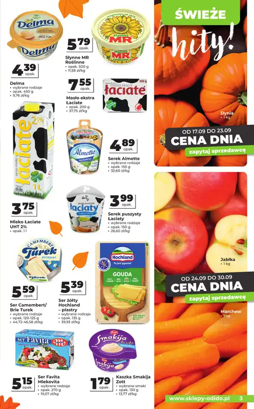 Odido - gazetka promocyjna Gazetka od środy 17.09 do wtorku 30.09 - strona 3