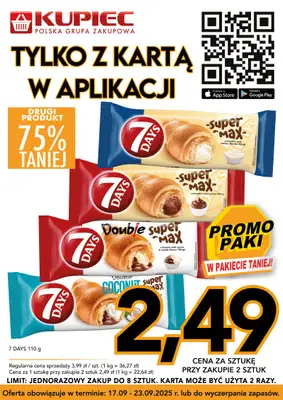 Kupiec - gazetka promocyjna Promopaki od środy 17.09 do wtorku 23.09 - strona 12